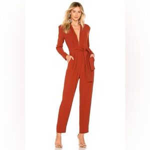 A.L.C. Kieran Belted Crop Jumpsuit